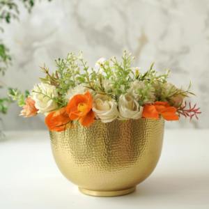 Premium handcrafted tall metal <b>vase</b> for home office hotel and decorative floral arrangement - Product Image 2