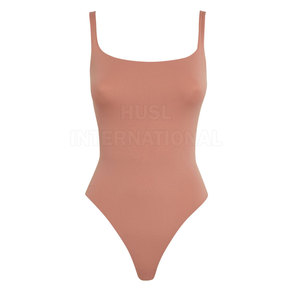 Body moldeador elástico de alta calidad para mujer, con manga larga, control de abdomen personalizado, body moldeador para mujer - Product Image 4