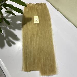 ดิบบริสุทธิ์12a เกรดราคาขายส่งการรวมกลุ่มผมวาดคู่ผม613สีบราซิลมนุษย์ผมรวมกลุ่มผู้ขาย - Product Image 3