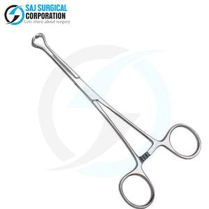 2025 pinzas de tejido Babcock compactas tamaño de 6 pulgadas para cirugía general y procedimientos ginecológicos en hospitales CE ISO - Product Image 1