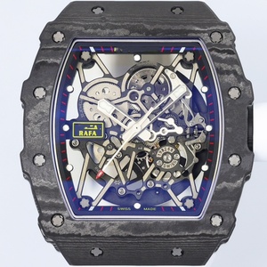 นาฬิกาข้อมือผู้ชายหรูหรา ระบบไขลานด้วยมือ รุ่น RM35-02 RMAL1 ของโรงงาน ZF ชั้นนำ ตัวเรือนคาร์บอนไฟเบอร์ NTPT สำหรับนาฬิกา Richard Mille - Product Image 2