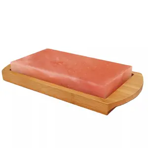 批发雕刻粉色喜马拉雅盐板烧烤烹饪用优质烹饪板