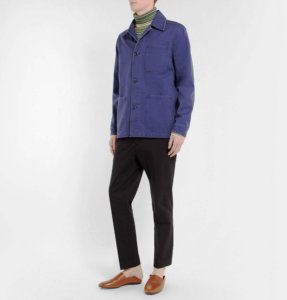 Veste de travail personnalisée de haute qualité pour hommes 100% sergé coton manches longues boutonné toile travail veste d'hiver pour hommes - Product Image 5