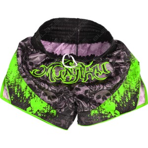 กางเกงขาสั้นซ้อมมวยแบบสั้นผ้าโพลีเอสเตอร์แบบ100% กางเกงฝึกซ้อม MMA แบบระบายอากาศติดโลโก้ได้ตามต้องการ - Product Image 5