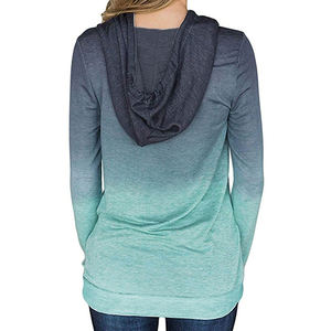 เสื้อฮู้ดผู้หญิงคุณภาพสูงทรงโอเวอร์ไซส์เสื้อสวมหัวตัวยาวสไตล์ฮิปฮอปพิมพ์ลายสัตว์พิมพ์ซับลิเมชันสำหรับฤดูใบไม้ร่วง - Product Image 3