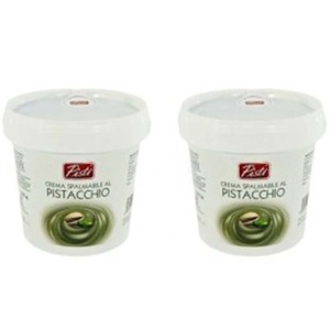 À vendre Seau 1 Kg Crème de pistache 45 pour cent de pâte de noix sucrée pour crème glacée Dessert Pâtisserie et confiserie - Product Image 2