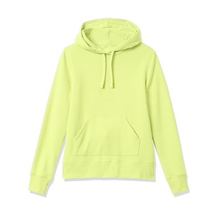 Sudadera con Capucha para Mujer, Color Sólido, 100% Algodón, Tejido Transpirable, con Bolsillos, Largo Regular, para Otoño - Product Image 1