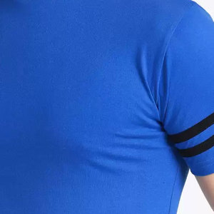 T-shirt de fitness unisexe de haute qualité 100% coton, imprimé avec des lettres, manches courtes, col rond, coupe régulière, séchage rapide, respirant, tricoté - Product Image 5