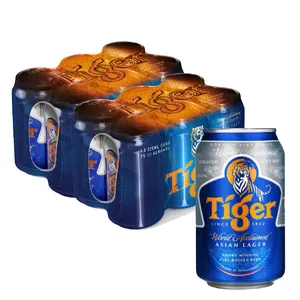 टाइगर बीर बियर 11.2 oz की बोतलें/टाइगर सफेद गेहूं बियर कर सकते हैं-24x330ml/टाइगर बीर बियर कर सकते हैं गत्ते का डिब्बा-24x320ml