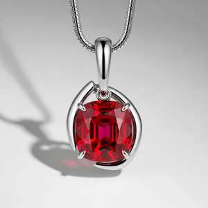 จี้ทองคำ18K รูปหัวใจแบบหมุนออกแบบได้ตามต้องการเครื่องประดับชั้นดีสร้อยคอทองขาวชิ้นสำหรับงานเลี้ยง - Product Image 3