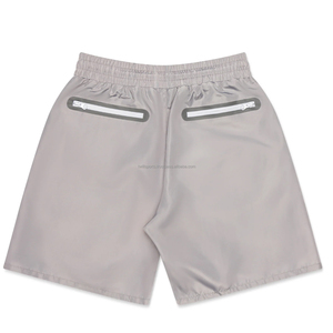 2025 Custom Logo Men's High Street Cotton Mesh <b>Beach</b> Shorts Eco-Friendly <b>Windbreaker</b> Anti-Wrinkle Feature OEM Service Available - Product Image 6