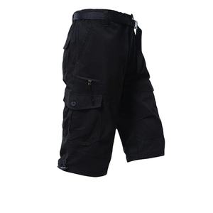 <b>Men's</b> High Quality Cargo <b>Shorts</b> Quick Dry Tactical Joggers Casual Relaxed Fit Straight <b>Long</b> <b>Shorts</b> Mid Plain Dyed Streetwear - Product Image 3