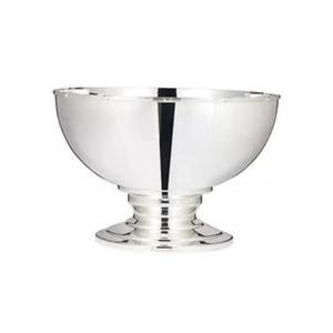 Tazón de servicio de acero inoxidable brillante que combina atractivo estético con uso práctico para todo tipo de porciones culinarias - Product Image 1