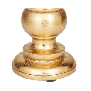 Bougeoir en bois doré de qualité supérieure pour la décoration de la maison pour les mariages et les événements de Noël - Product Image 5