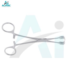 Juego de Instrumentos de Tenáculos Manuales Pratt de Acero de Grado Médico ALMAC para un Agarre Cervical Preciso en Procedimientos de Obstetricia y Ginecología - Product Image 3