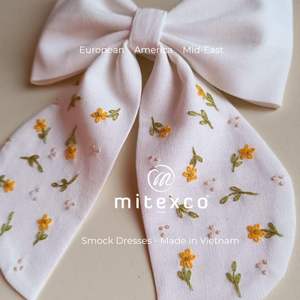 Vietnam Bandeaux en coton faits à la main pour les filles Accessoires de cheveux en gros Service OEM - Product Image 2