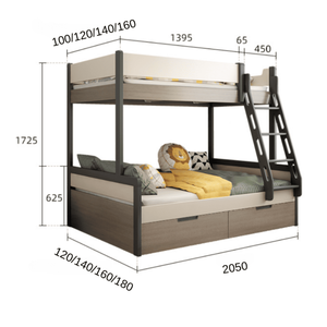 Cama Literá Inteligente Moderna Premium Ohaha - GTHD023 - Product Image 5