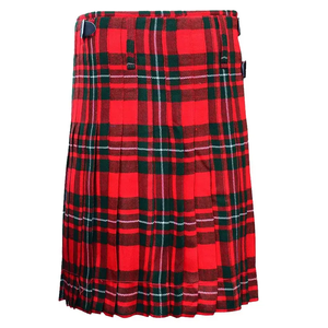 Kilt écossais à tartan MacGregor de 8 verges pour hommes en tissu de laine acrylique de 16oz - Product Image 5