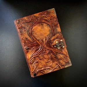 Cuaderno de cuero rústico, diario de cuero personalizado, regalo para estudiantes - Product Image 3