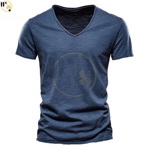 Venta caliente 100% Camiseta de algodón Logotipo personalizado Precio al por mayor Camiseta de manga corta para hombres 2024 Camiseta para hombres más vendida en venta - Product Image 3