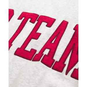 Suéter Personalizado para Mujer, Cuello Alto, Invierno, Tejido Largo, Transpirable, Ecológico, de Felpa, Estilo Universitario, para Equipo Deportivo - Product Image 2