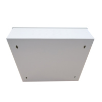 19 "12U Cabinet encastré ONU encastré 600x150mm RAL9010 avec plaque de montage 3U 5U