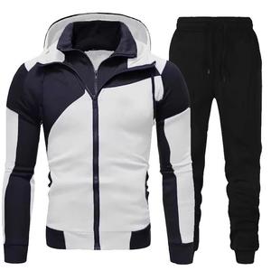 Ensemble de survêtement d'hiver pour homme de haute qualité, coupe ajustée, décontracté chic, respirant, tricoté en élasthanne/coton/fibre de bambou, jogging - Product Image 4