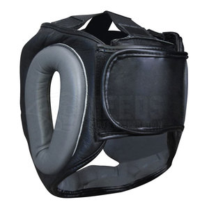 Protège-tête de boxe en cuir de haute qualité sur mesure Conception imprimée personnalisée pour les amateurs de fitness - Product Image 2