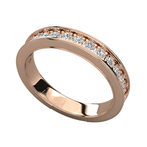 10K <b>Gold</b> Solitaire Diamond Brilliant <b>Ring</b> - Product Image 5