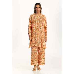 Conjunto Coordinado de Algodón y Nailon Estampado IPST-55175, Atuendo Casual de 2 Piezas con Diseño sin Cuello, Tallas de la XXS a la 3XL para Primavera/Verano - Product Image 6