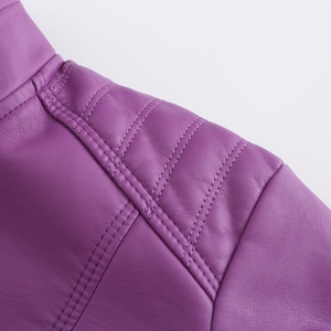 Genuine <b>Leather</b> Women's <b>Winter</b> <b>Jackets</b> Breathable Custom Logo Adult Women's <b>Jackets</b> with Custom Color & Size - Product Image 5