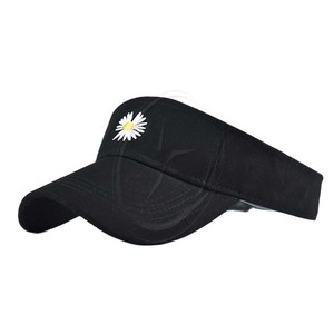 Gorras de béisbol para el sol de verano para mujer, bordado floral, nuevo precio bajo, visera superior vacía, sombreros para mujer - Product Image 1