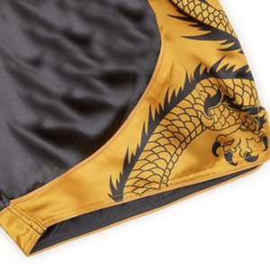 Derniers modèles de shorts de Muay Thai pour hommes vêtements de combat OEM vêtements de boxe taille haute à transfert thermique shorts de marque cousus à double aiguille - Product Image 6