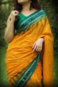 Magnifique saree en soie de créateur en crêpe avec impression numérique Tenue de fête traditionnelle et fonctionnelle Combinaison de couleurs merveilleuse - Product Image 6