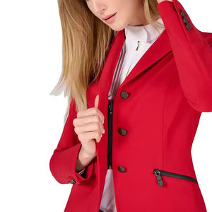 Chaqueta de Competición Personalizable de Alta Gama para Mujer, Material Personalizado, Ropa de Equitación, Traje de Montar a Caballo, Servicio OEM, Logotipo Personalizado - Product Image 4