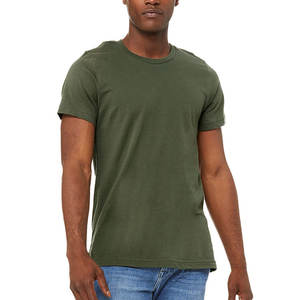 Camiseta Curva Personalizada de Alta Calidad para Hombre, al por Mayor, Informal, Premium, 100% Algodón, Transpirable, Cuello Redondo, Lisa - Product Image 6