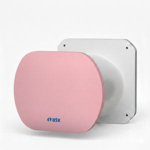 CUBIERTA DE PANEL FRONTAL DE ALUMINIO ROSA DECORATIVA / Ventilación de Recuperación de Calor de Alta Eficiencia Descentralizada Tipo Pared Zephyr Clean Air - Product Image 1