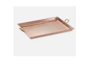 ถาดเสิร์ฟกาแฟทองแดงแบบเรียบง่ายถาดเสิร์ฟกาแฟดีไซน์แบบกำหนดเองถาดเสิร์ฟทองแดงทำมือ - Product Image 5