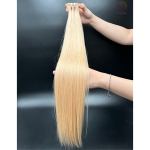 2024 vente chaude # 1B couleur cheveux raides naturels prix de gros pour les femmes blanches meilleure qualité vietnamien Double dessiné cheveux bruts - Product Image 5