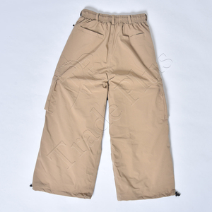 Pantalon de ski baggy oversize imperméable au design personnalisé Pantalon de ski streetwear chaud avec fermeture à glissière personnalisable - Product Image 2
