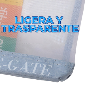 Zaino trasparente con design in rete rinforzata per durabilità ed eleganza - Product Image 3