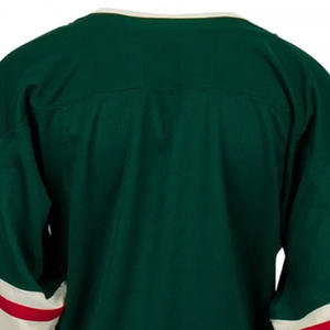 Vêtements de sport pour adultes en sublimation en gros, impression personnalisée, haute qualité, ensembles de maillots de hockey sur glace unisexes, 100% polyester, confortables - Product Image 4