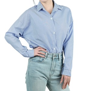 เสื้อเชิ้ตผู้หญิงแขนยาวระบายอากาศมีสไตล์เสื้อลำลอง - Product Image 3