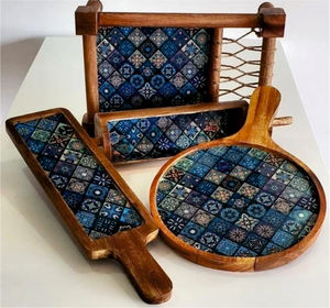 Beau design Khatiya Set de plateau pour les fêtes - Product Image 1