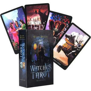 Jeux de cartes divinatoires Sorcière, cartes de tarot, articles promotionnels - Product Image 2