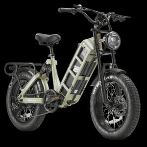 Eahora Romeo Juliet, Bicicleta Eléctrica Nueva para Adultos, Motor Personalizado de 250w, 48V, 60Ah, Súper Largo Alcance, 100-200 Millas, Neumático Grueso de 20 Pulgadas - Product Image 5