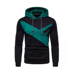 Fabricant Automne Nouveau Ensemble de jogging à capuche avec fermeture éclair pour hommes Technique de bouffée de polyester/coton Motif vierge Tissu éponge français Fourniture en gros avec logo personnalisé - Product Image 2