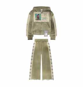 ชุดเสื้อฮู้ดผ้าฟลีซของผู้ชายชุดวอร์มระบายอากาศสำหรับใส่เล่นยิมฟิตเนสในฤดูหนาวกำหนดโลโก้ได้เอง - Product Image 6