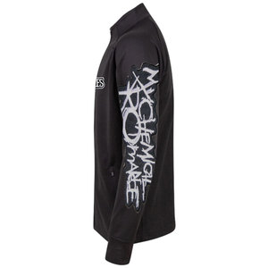 Veste coupe-vent réversible Offre Spéciale grande taille pour hommes veste entraîneurs à capuche avec logo personnalisé brodé poche noire unie - Product Image 6