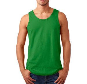 SAMAVIA Mens Running Singlet Spandex Chaleco ligero Running Singlet Men Custom Logo Athletic Tank Top OEM - Product Image 4